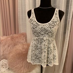 🤍Lace Babydoll Top🤍